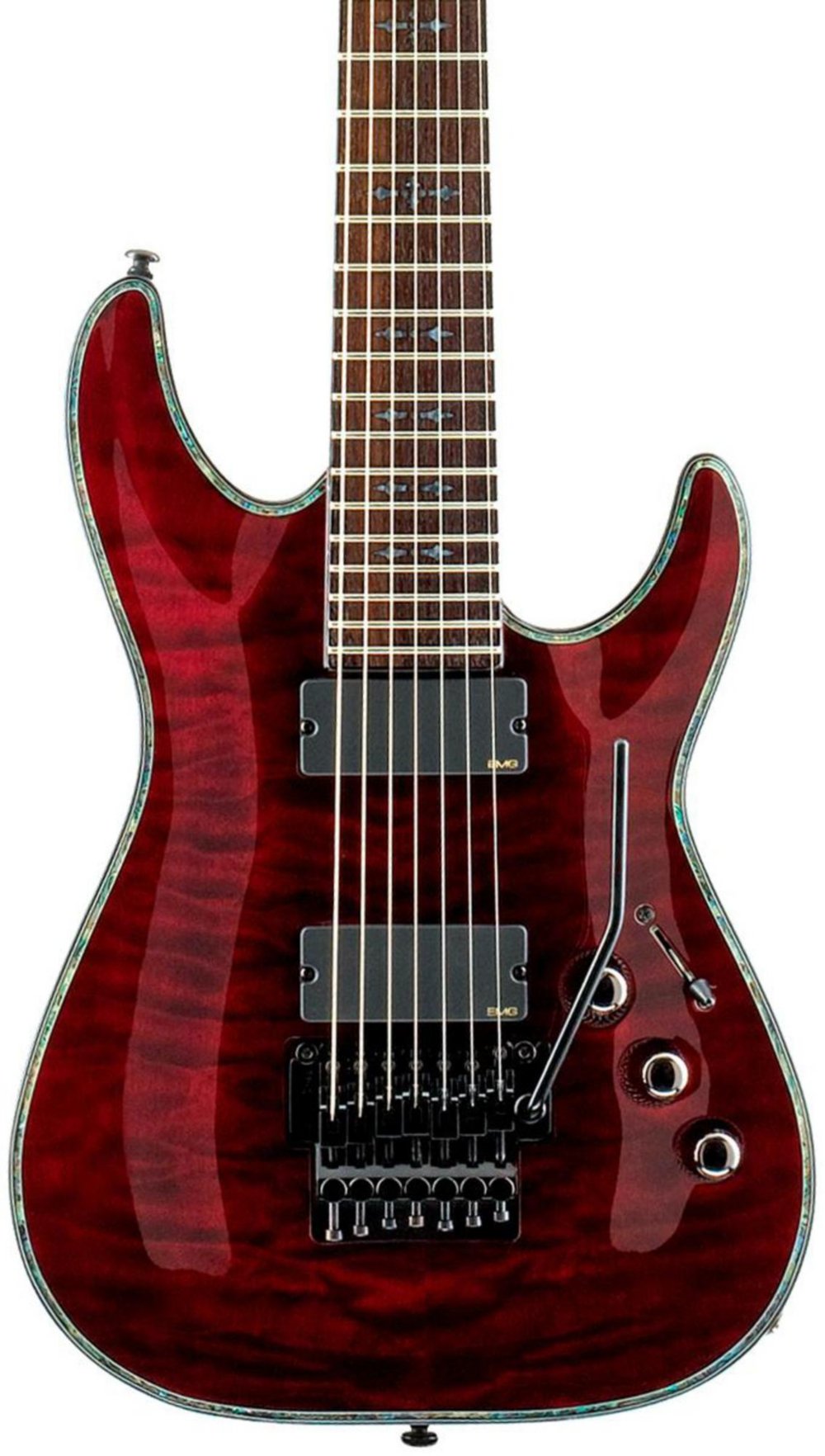 Schecter Satinwood Hellraiser C-7 Fr Bch : Amazon.in: Musical